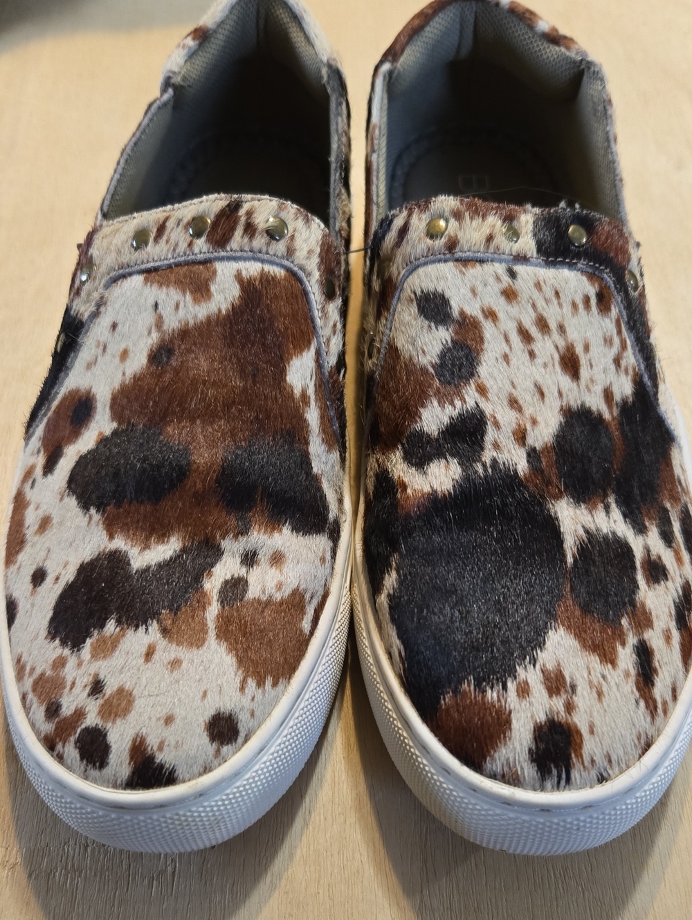 Boutique by Corkys Western Chic Calf Hair Cow Print Sneaker Country Southwestern